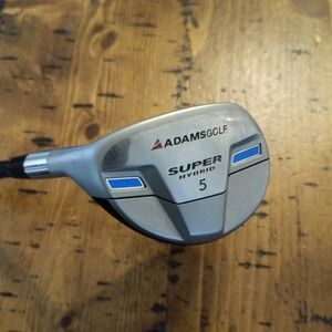Adams Golf Super Hybrid 5 Left Hand Tight Lies TL Uni-Flex Graphite Shaft Club
